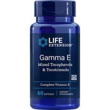 Life Extension Gamma E Mixed Tocopherols & Tocotrienol, 60 softgels